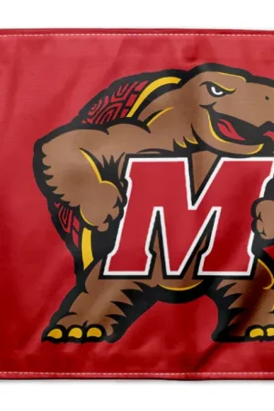 Maryland Terrapins 11"x17" Forever Wave Flag for Jeep Wrangler JL 2-Door 2018-Present Place Order