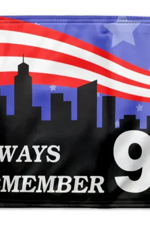 In Demand 911 Tribute 12"x18" Forever Wave Flag