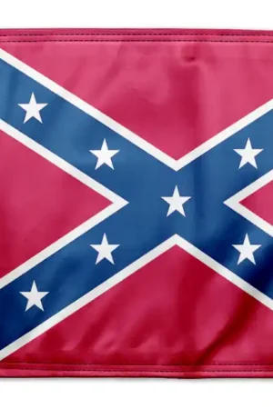 Confederate 12"x18" Forever Wave Flag for Jeep Wrangler JKU 4-Door 2007-2018 Time-Limited