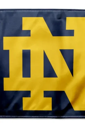 Instant Buy Notre Dame 11"x17" Forever Wave Flag for Jeep Wrangler CJ-7 and CJ-8 1976-1986
