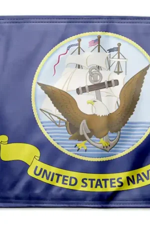 Best Seller Navy 12"x18" Forever Wave Flag for Jeep Wrangler LJ 2003-2006