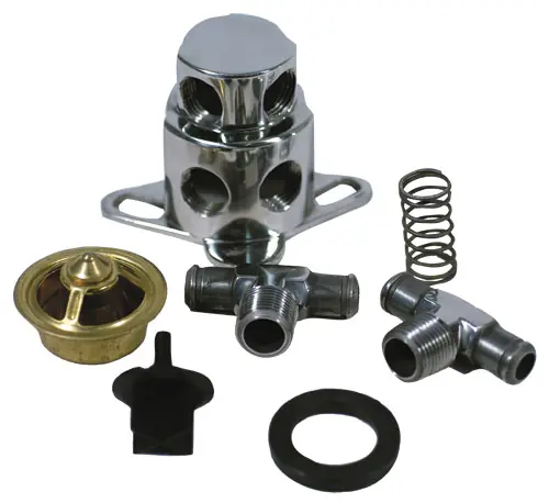 Best Seller Polished Stainless Thermostat Kit For Chevy