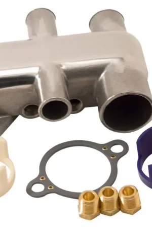 Big Block and Small Block Chevy Stainless Steel Mercruiser Thermostat Housing Replaces Mercury 860256A4 Best Seller