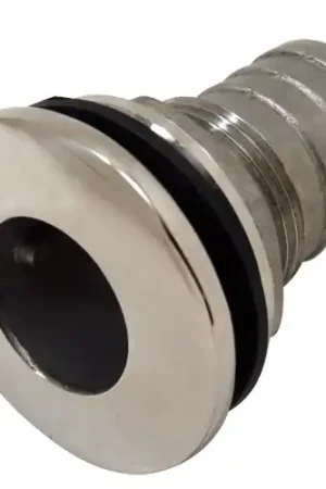 1-1/8" Slip-On Hose Stainless Steel Water Discharge Fitting - Short Limited Offer