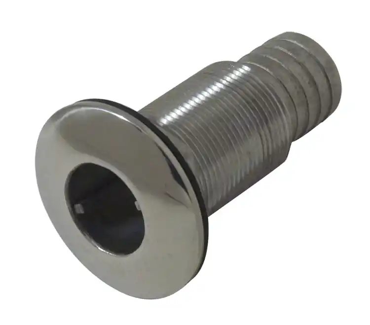 Next Day Delivery 1-1/4" Slip-On Hose Stainless Steel Water Discharge Fitting - Long