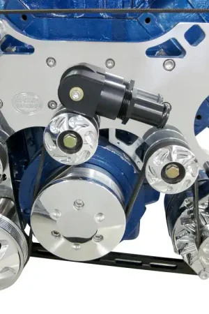 Grab Now Big Block Chevy Crossover Style Serpentine Drive Kits - No Power Steering