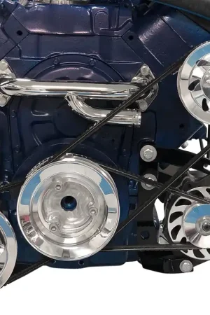 Standard Naturally Aspirated or Supercharged V-Belt Accessory Drive Kit for Big Block Chevy Best Price