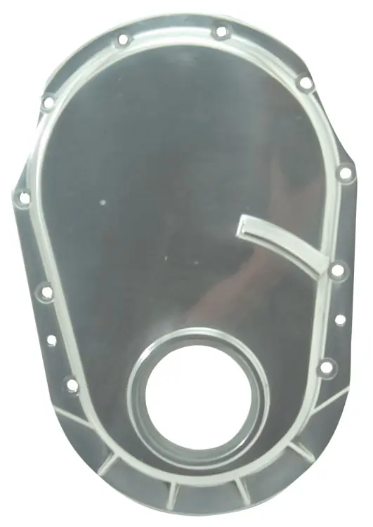 Big Block Chevy Polished Aluminum Timing Cover - Gen 5 Affordable