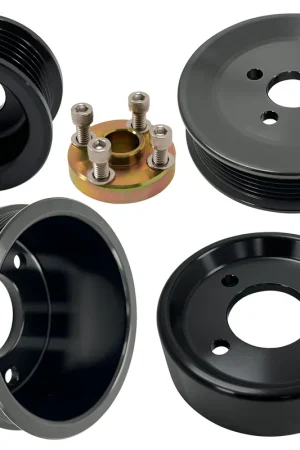Shop Now Billet 496 / 8.2L Mercury Serpentine Pulley Kit - Late Style
