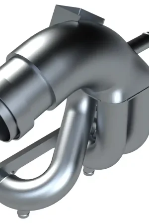 High Quality Small Block Chevy E-Top Mercury Replacement Headers - Satin