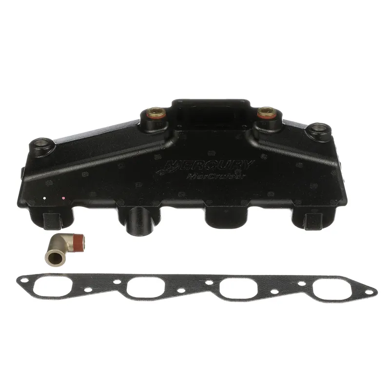 Get Yours Exhaust Manifold 807078T08 - Port or Starboard - For of V-8 MerCruiser Engines Made by GM