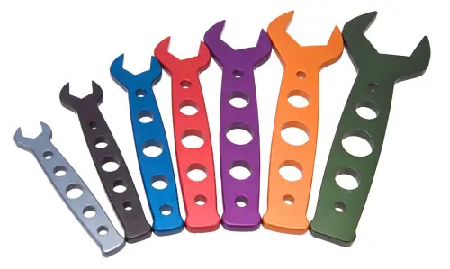 Best Price Aluminum AN Wrench Set -4 thru -20