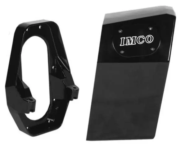 Extension Box Kit 13.5° Transom Angle x 12.000” Straight Back, Black Limited Time