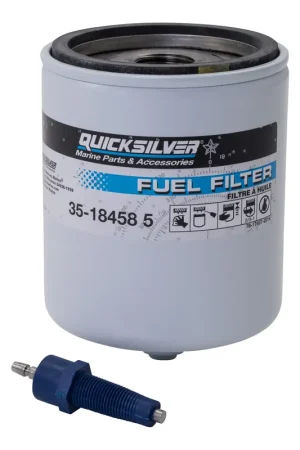 18458Q4 Water Separating Fuel Filter Kit with Blue Water Warning Sensor Limited Time