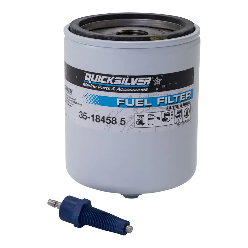 18458Q4 Water Separating Fuel Filter Kit with Blue Water Warning Sensor Limited Time