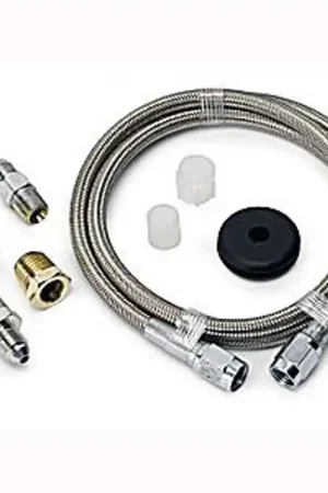 #3 Braided Stainless Steel Hose, 3-Feet Long, 3/16" ID Fittings Must Have