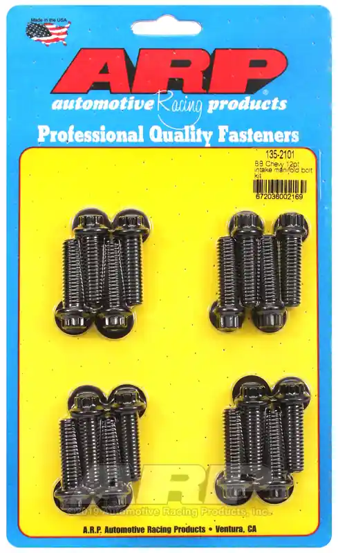 ARP BB Chevy 12pt Intake Manifold Bolt Kit Hot Picks
