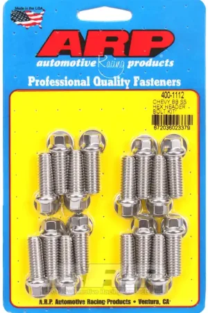 ARP BB Chevy SS Hex Header Bolt Kit New Release