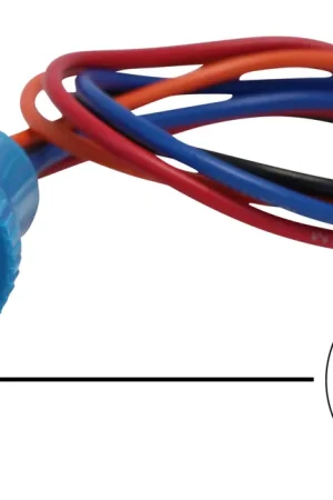 Bluewater 19mm Switch and 12 Inch Harness with Bilge Access Open Laser Logo, Momentary On / Off Function Hassle-Free Returns