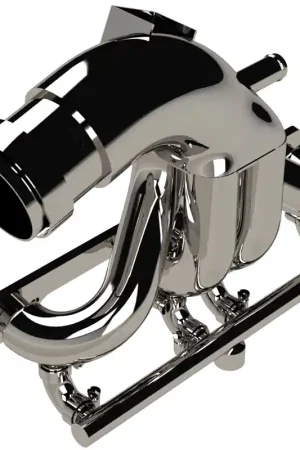 Shop Now Small Block Chevy E-Top Mercury Replacement Headers - Polished