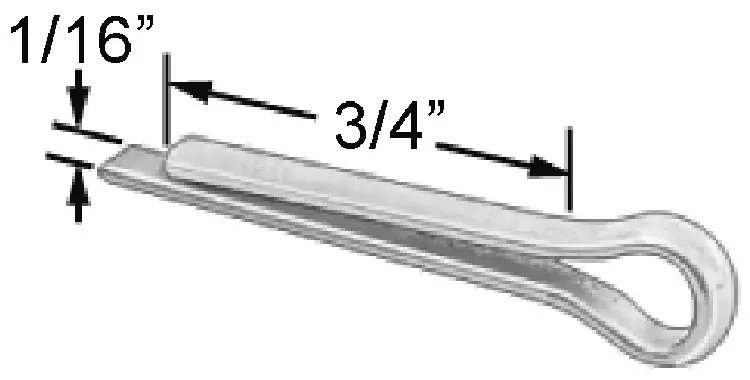 1/16" x 3/4" Cotter Pin - Stainless Limited Time