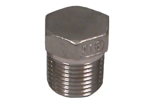 1/4" NPT Stainless Steel Pipe Plug Order Now