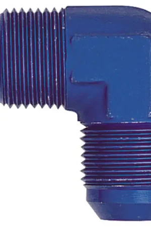 Authentic Blue 90 Degree Male AN Flare Union