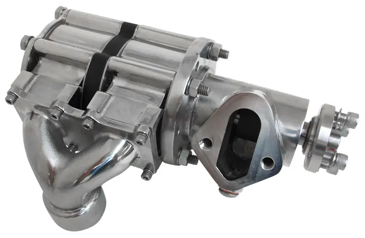 2 Stage Sea Pump for 525/700 Mercury Racing Applications Dual Outlet Top Pick