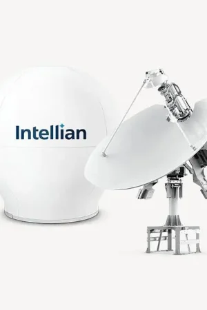 Intellian VM2-24C-P v240M 2 Antenna System with 240cm (94.5inch) Reflector, Circular & Linear C-Band, Linear Ku-band, Xpol and Co-Pol w/o BUC, inc 2 PLL LNB (P/N: V1-1205_A), C-band LNB (VC1-1102) with Radar Filter in 154" C/Ku dome, excluding BUC Last Chance