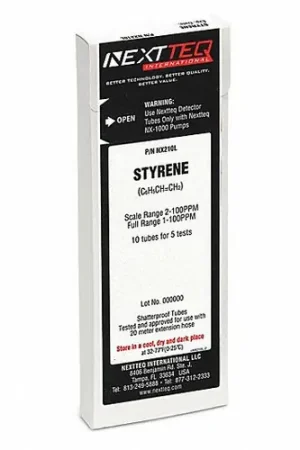Nextteq NX210L High Sensitive Detector Tube - 10/Box Limited Time