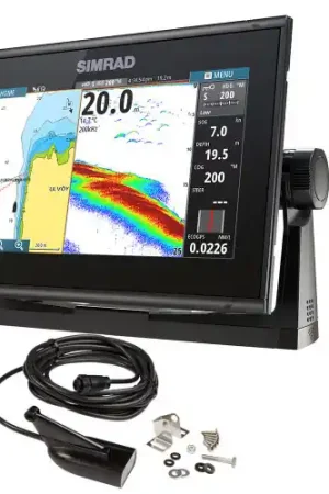Cheap Simrad 000-13211-002 GO9 XSE Chartplotter/Fishfinder w/MED/HI Downscan Transom Mount Transducer C-MAP Discover Chart [CWR-87998]