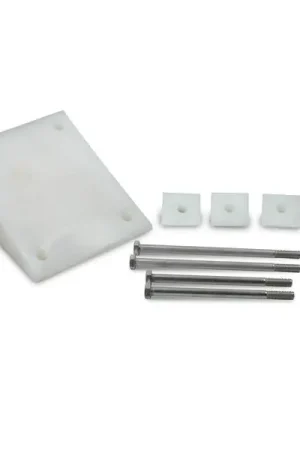 Brand New Power Pole AW-22deg-Kit-WT Transom mount wedge kit 22 degree vertical correction-White