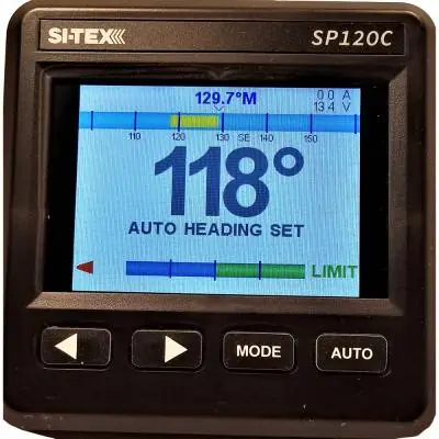 New Arrival Sitex SP120C-RF-5 SP120 Color System w/ 9 Axis Compass, RFB & Remote Drive 1994+ Mercury IO / Volvo