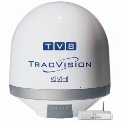 Trending KVH 01-0386-06 Tracvision Tv8 W/Tri-Americas Lnb - Truck Freight Only