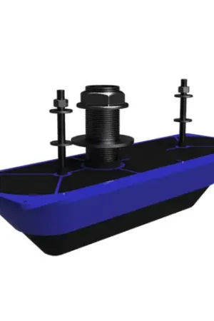 Best Seller Navico 000-13559-001 StructureScan® 3D Single Stainless Steel Thru-Hull Transducer, CWR-63402