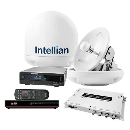 Free Returns Intellian I3 Us System W/Dish/Bell Mim-2 (W/3m Rg6 Cable) 15m Rg6 Cable & Dish Hd Wally Receiver