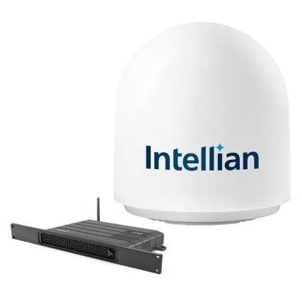 Intellian Fb500 Inmarsat Fleet Broadband Maritime Terminal W/19" Rack Mount Bdu Same Day Shipping