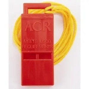 ACR 2228 WW-3 Res-Q Whistle w/ 18" (46cm) lanyard, Card Last Chance