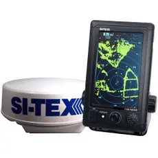 Affordable Sitex T-760 7" Hybrid Touch Screen Color LCD 4kW Radar with 18" Radome Antenna incl. 10m cable