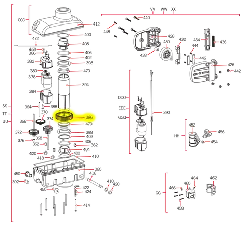 Today Only Minn kota 2322200 GEAR-OUTPUT