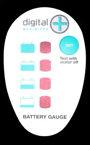 Minn kota 2316606 DECAL,BATT. METER PD V2 SW (~) Luxury