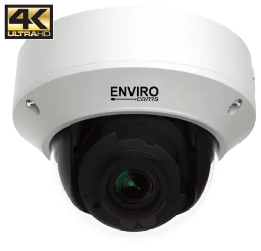 Enviro Cams IRD2-2812M-4K Sentinel-IR IP Infared 4K Moto-Dome Security Camera Limited Offer