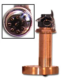 Fresh Stock Furuno 525ST-MSC7 525ST-MSC7 Bronze Thru-Hull Multisensor with 7 Inch Stem, 600W (8-Pin)
