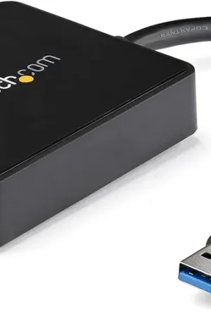 StarTech.com USB 3.0 to Dual Port Gigabit Ethernet Adapter w/USB Port - 10/100/100 - USB Gigabit LAN Network NIC Adapter Professional Grade