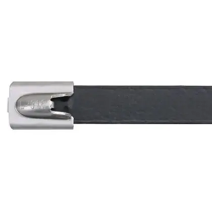 Exclusive Offer Panduit MLTFC6H-LP316 CABALE TIE, Blk Coated Stainless Steel 316; 20.5", PACK-50