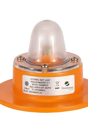 DANIAMANT RESCUEMASTR-12V EXTERNAL LIFEBOAT LIGHT (orange) Fast Shipping