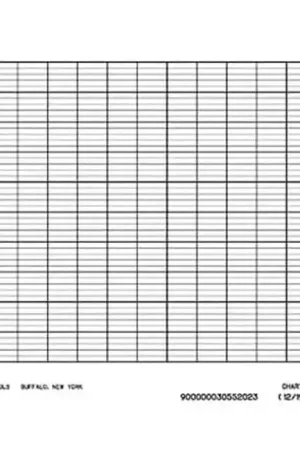 Fuji Recording Chart, DL5000B (PEX00DLI5000B) Final Sale