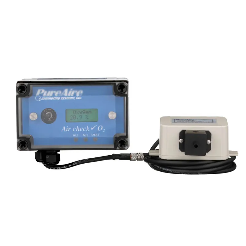 PureAir 99028 MONITORING SYSTEMS OXYGEN DEFFICENCY MONITOR REMOTE SENSING Big Sale