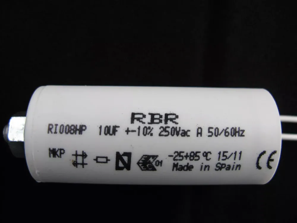 Next Day Delivery Motor Run CAPFL10U250 CAPACITOR FOR LIGHTING, 10uF 250VAC (R1008HP100P25M)