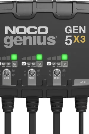 Noco Genius GEN5X3 Noco 3-Bank 15A Onboard Battery Charger Special Discount
